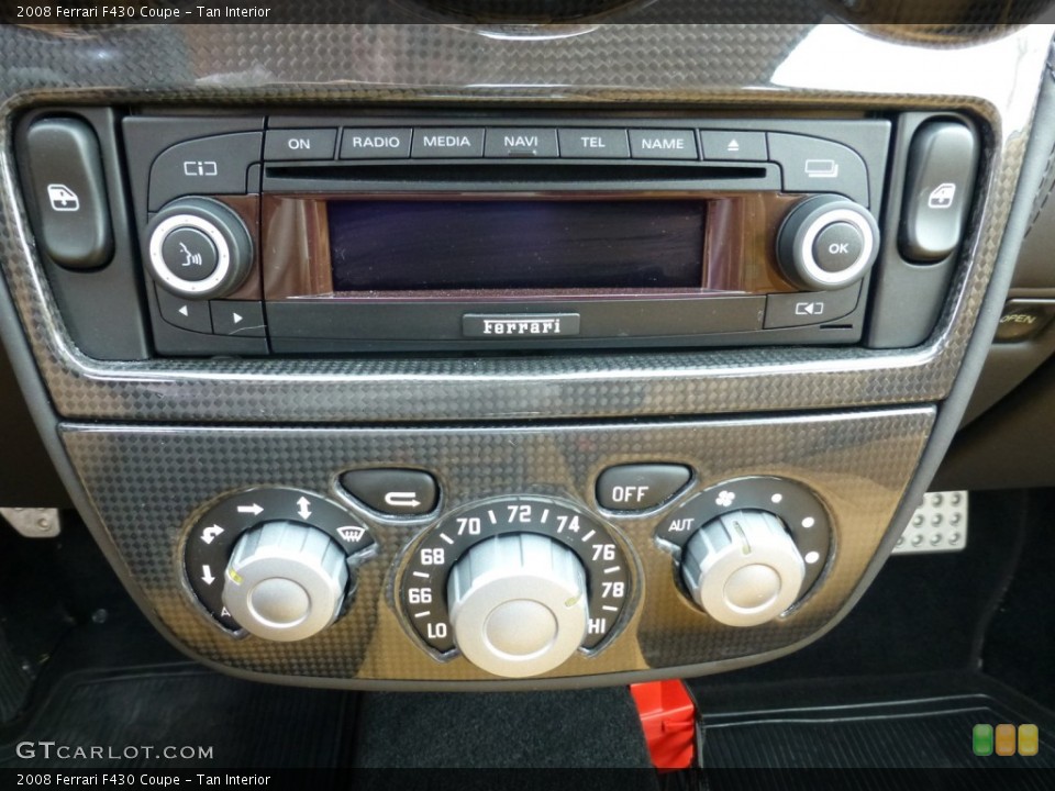 Tan Interior Controls for the 2008 Ferrari F430 Coupe #93334234