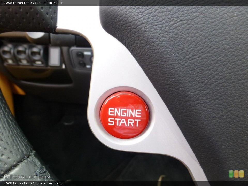 Tan Interior Controls for the 2008 Ferrari F430 Coupe #93334264