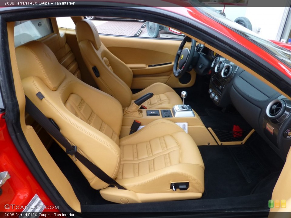 Tan 2008 Ferrari F430 Interiors