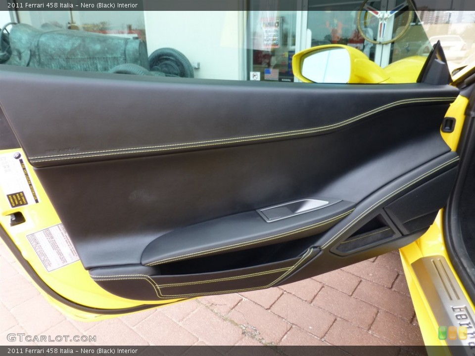 Nero (Black) Interior Door Panel for the 2011 Ferrari 458 Italia #93334861