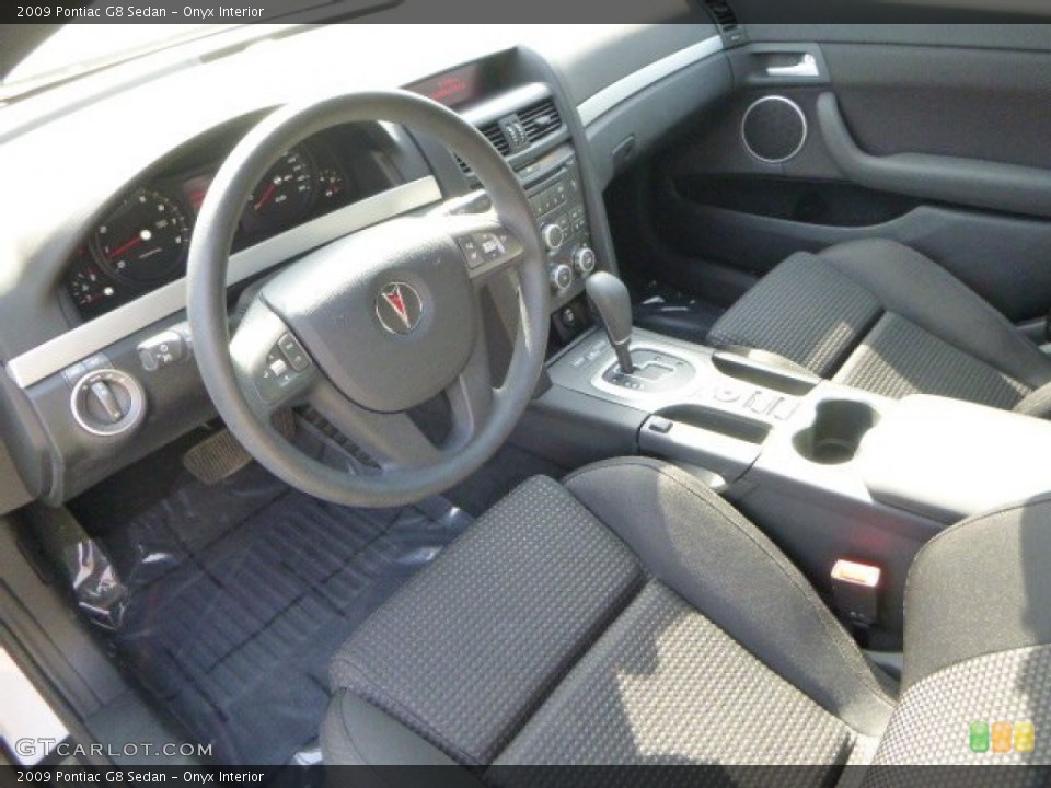 Onyx Interior Photo for the 2009 Pontiac G8 Sedan #93338693