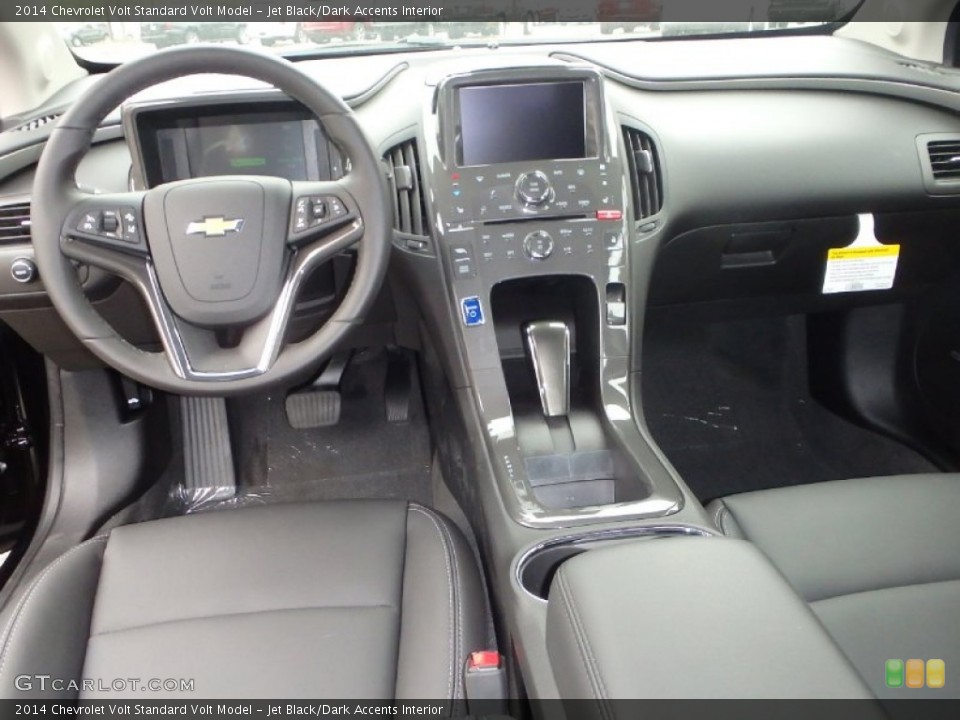Jet Black/Dark Accents Interior Dashboard for the 2014 Chevrolet Volt  #93338837