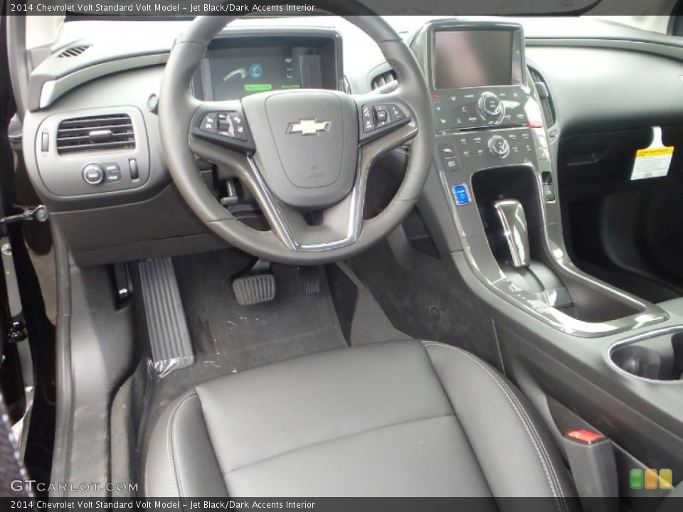 Jet Black/Dark Accents Interior Photo for the 2014 Chevrolet Volt  #93338867