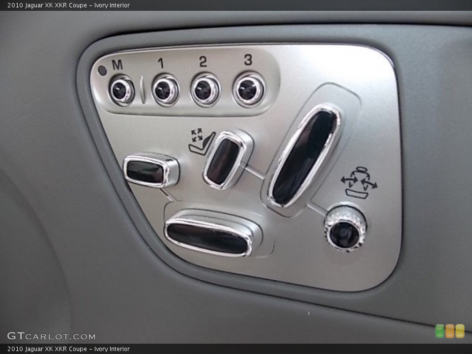 Ivory Interior Controls for the 2010 Jaguar XK XKR Coupe #93340201