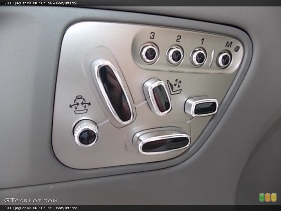 Ivory Interior Controls for the 2010 Jaguar XK XKR Coupe #93340286