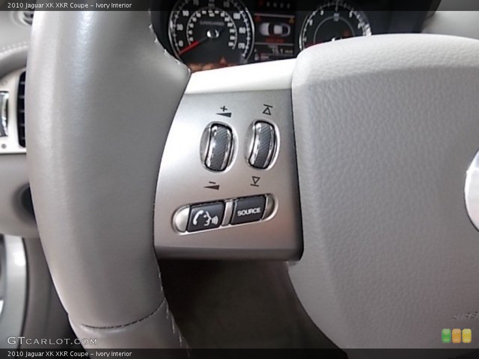 Ivory Interior Controls for the 2010 Jaguar XK XKR Coupe #93340399