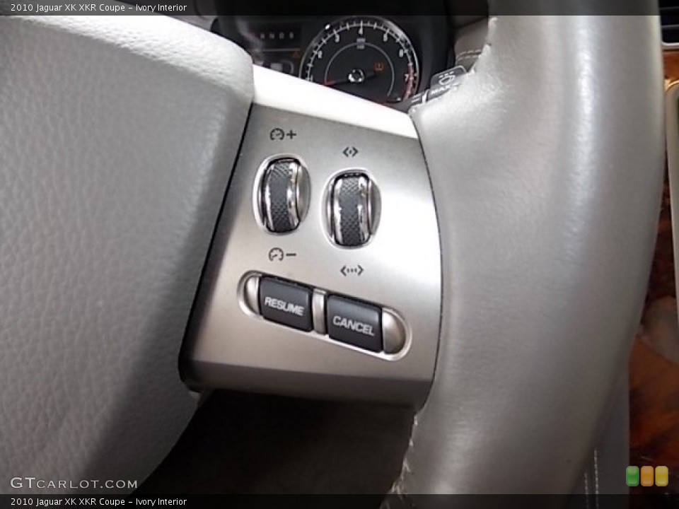 Ivory Interior Controls for the 2010 Jaguar XK XKR Coupe #93340418