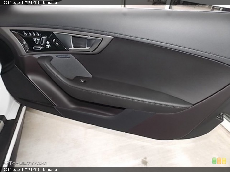 Jet Interior Door Panel for the 2014 Jaguar F-TYPE V8 S #93341393