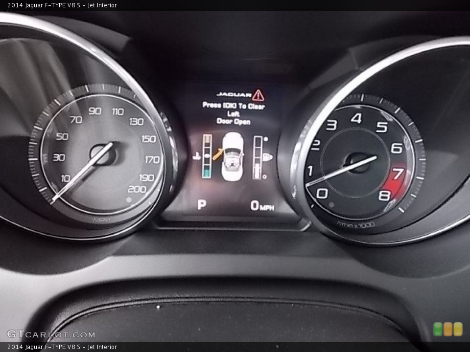 Jet Interior Gauges for the 2014 Jaguar F-TYPE V8 S #93341651