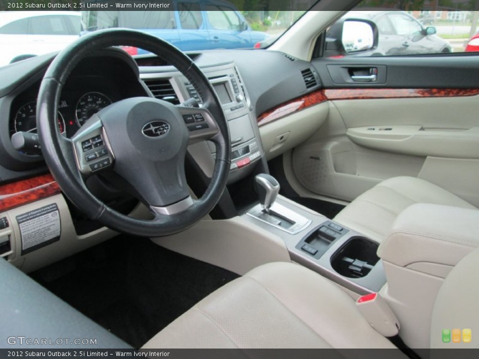 Warm Ivory Interior Photo for the 2012 Subaru Outback 2.5i Limited #93348113
