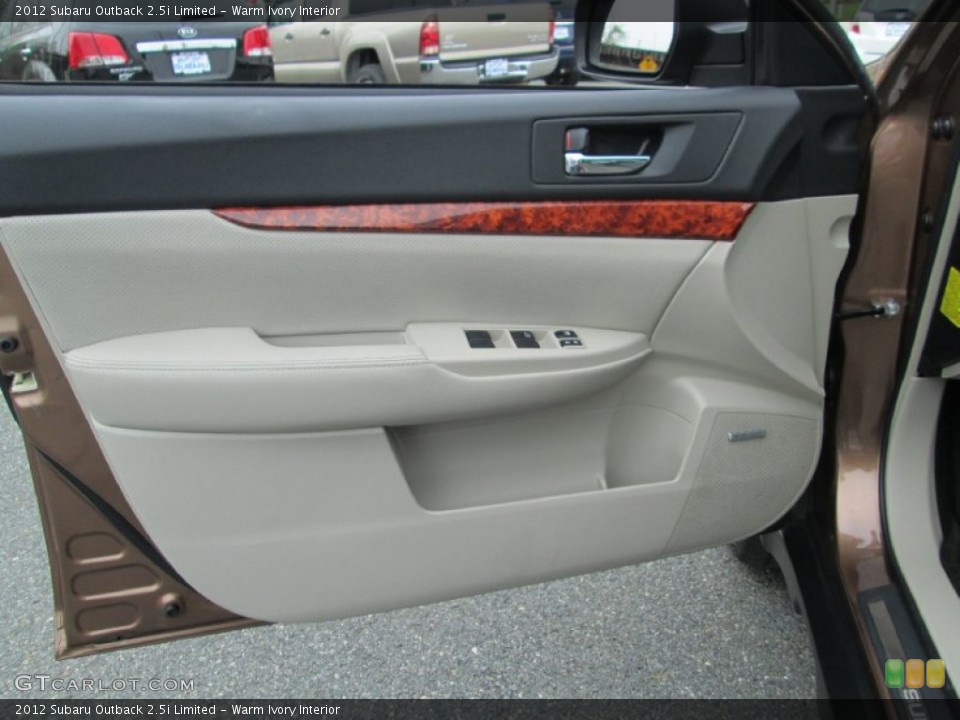 Warm Ivory Interior Door Panel for the 2012 Subaru Outback 2.5i Limited #93348170