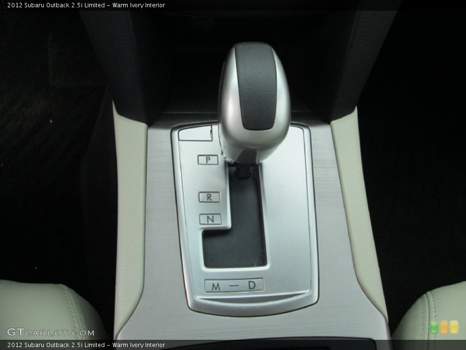 Warm Ivory Interior Transmission for the 2012 Subaru Outback 2.5i Limited #93348536