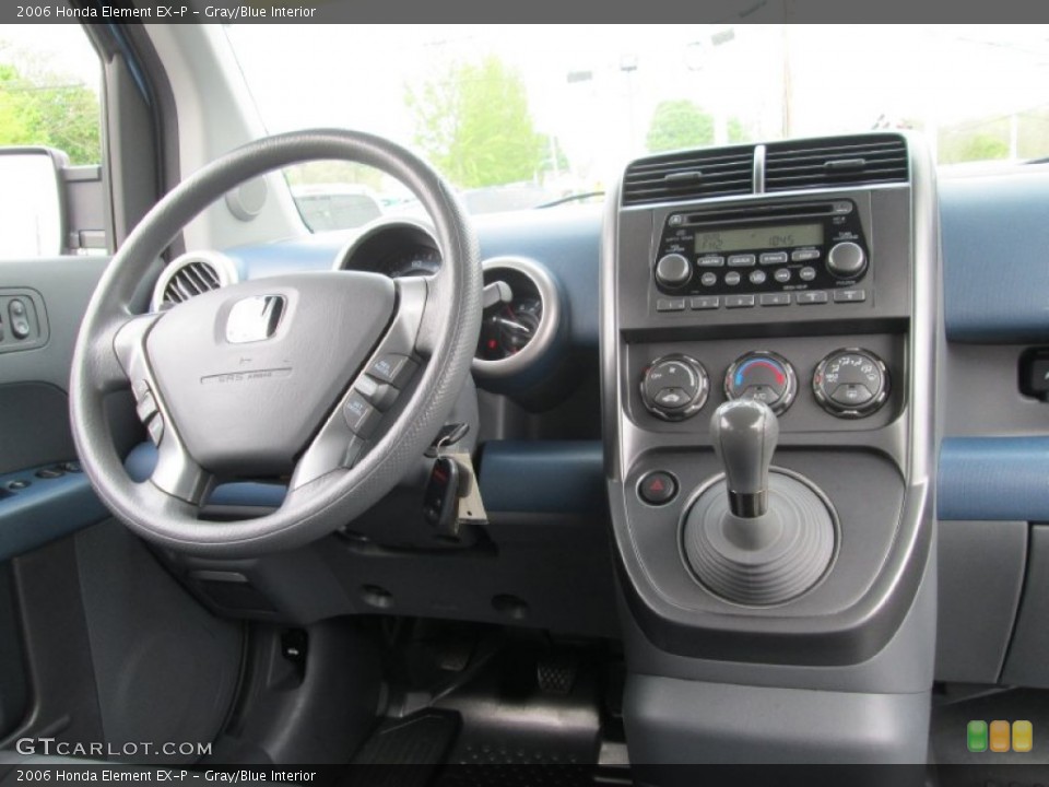 Gray/Blue Interior Dashboard for the 2006 Honda Element EX-P #93349844