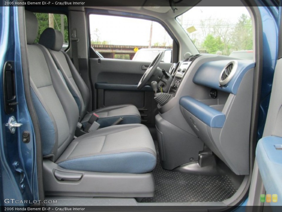 Gray/Blue Interior Photo for the 2006 Honda Element EX-P #93349871