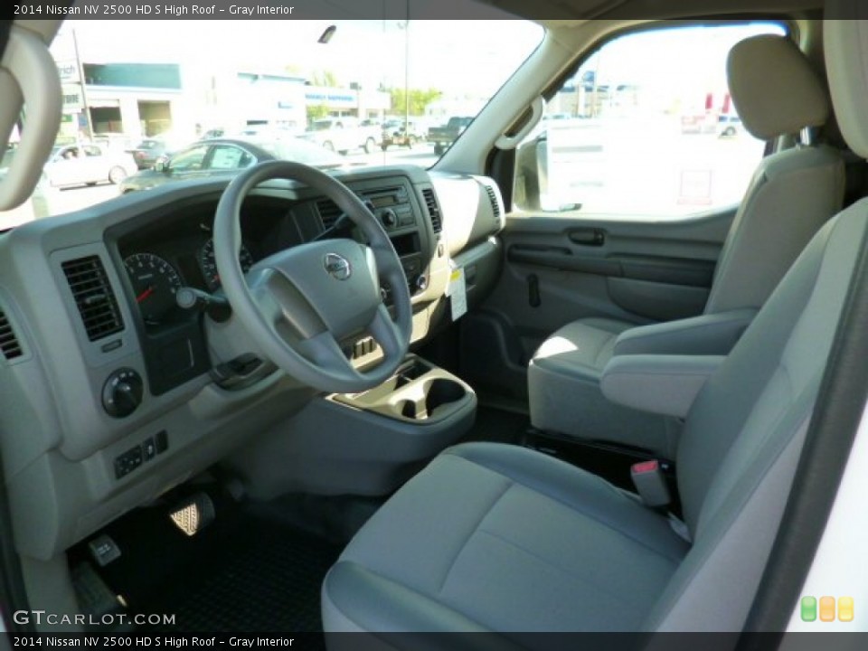 Gray Interior Photo for the 2014 Nissan NV 2500 HD S High Roof #93351269
