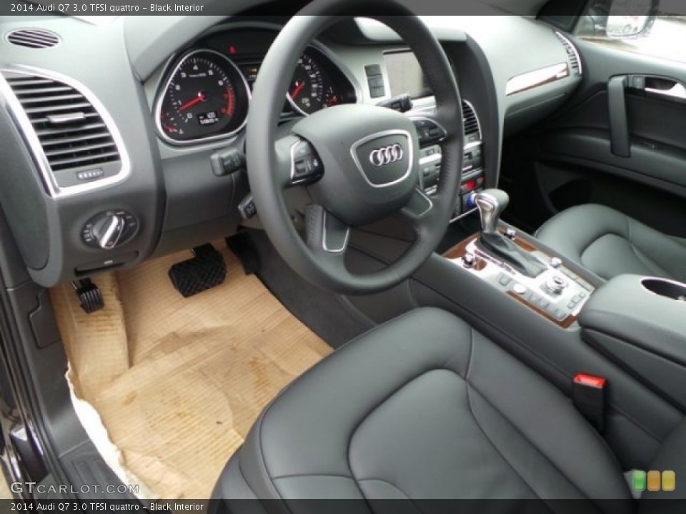 Black Interior Photo for the 2014 Audi Q7 3.0 TFSI quattro #93361124