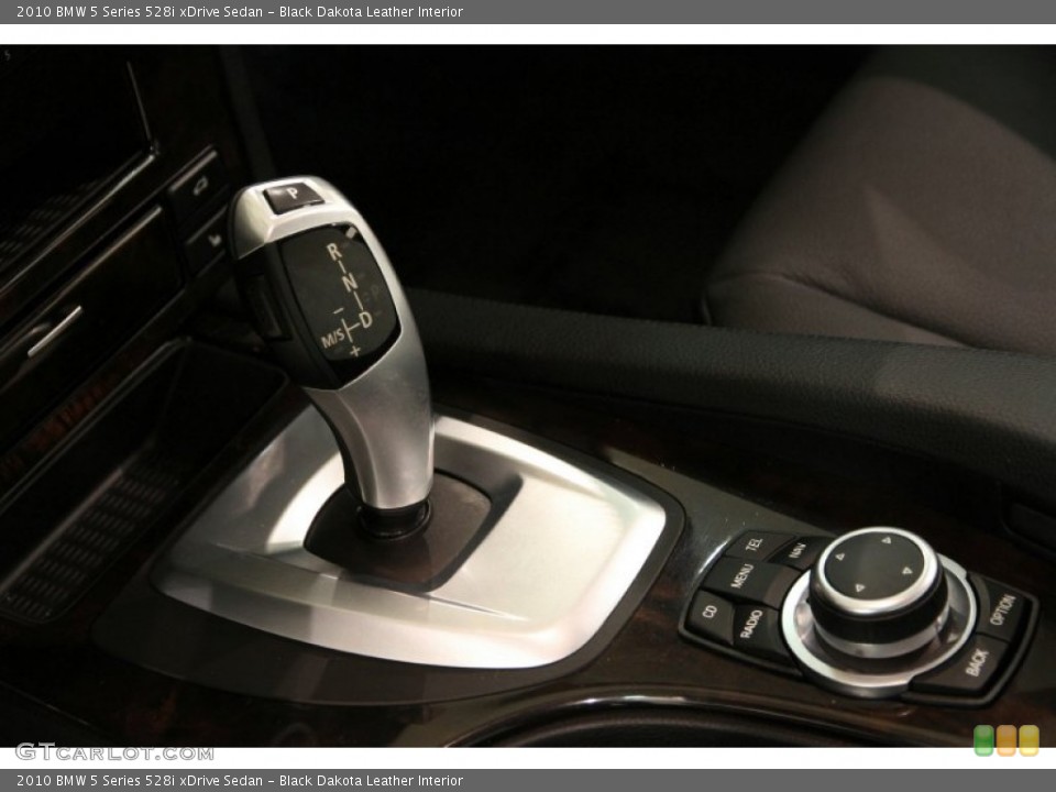 Black Dakota Leather Interior Transmission for the 2010 BMW 5 Series 528i xDrive Sedan #93361349