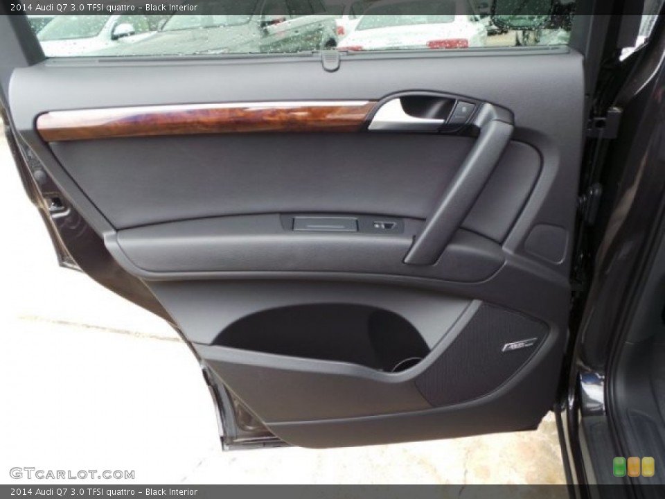 Black Interior Door Panel for the 2014 Audi Q7 3.0 TFSI quattro #93361454