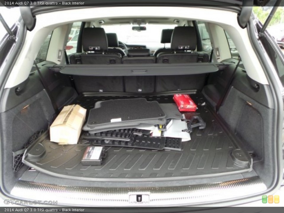 Black Interior Trunk for the 2014 Audi Q7 3.0 TFSI quattro #93361562