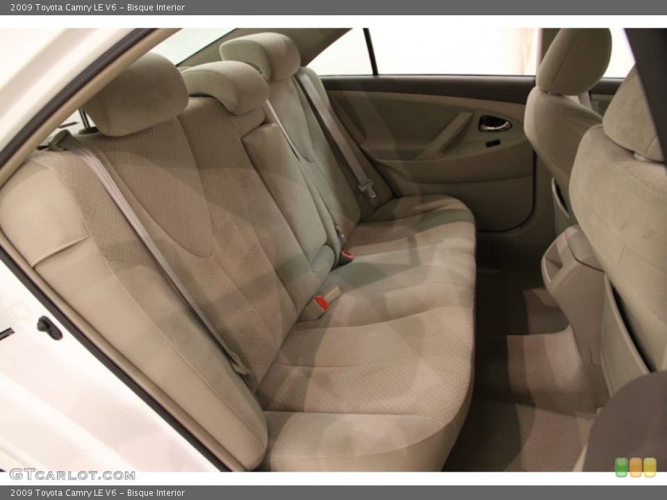 Bisque Interior Rear Seat for the 2009 Toyota Camry LE V6 #93365219