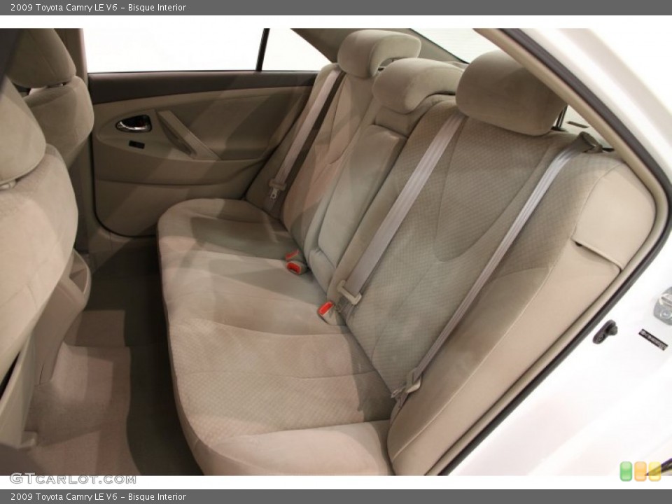 Bisque Interior Rear Seat for the 2009 Toyota Camry LE V6 #93365240