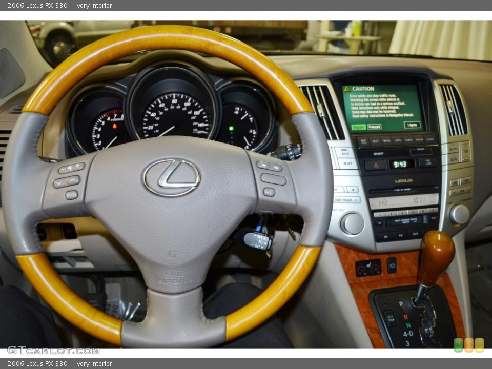Ivory Interior Steering Wheel for the 2006 Lexus RX 330 #93368399
