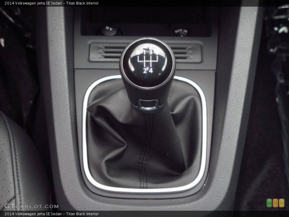 Titan Black Interior Transmission for the 2014 Volkswagen Jetta SE Sedan #93371780