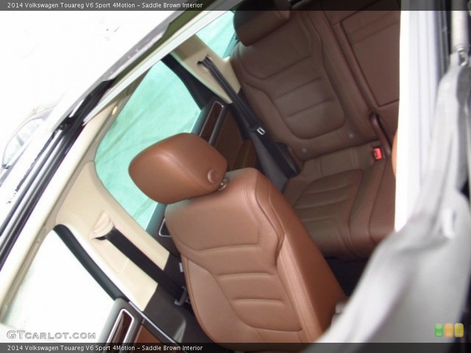 Saddle Brown 2014 Volkswagen Touareg Interiors