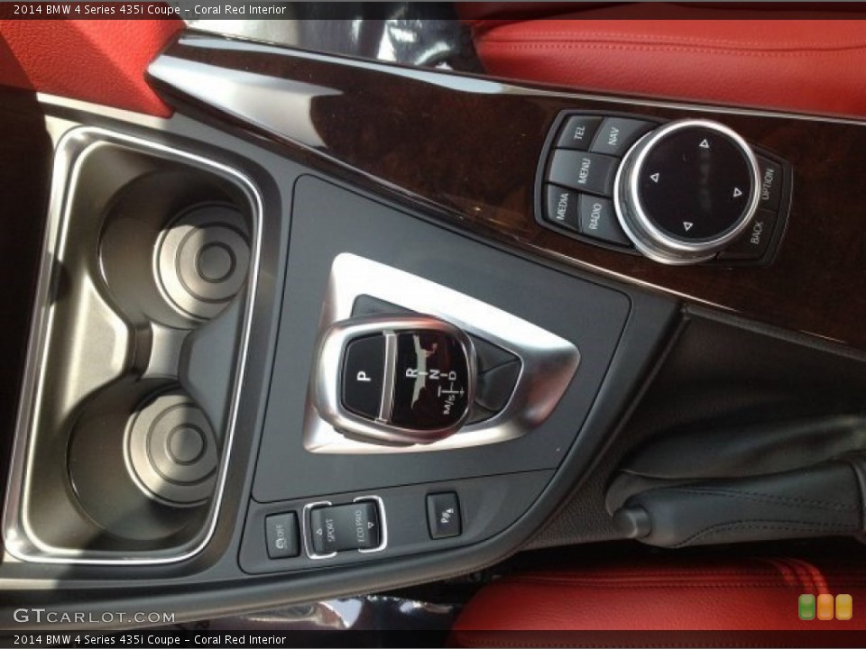 Coral Red Interior Transmission for the 2014 BMW 4 Series 435i Coupe #93372275