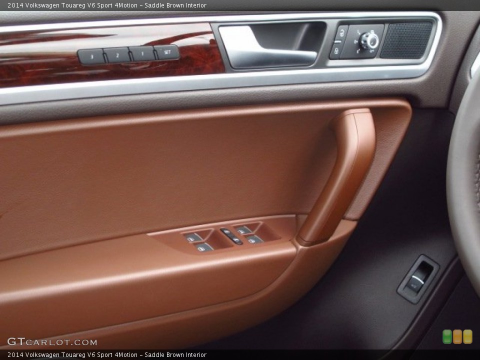 Saddle Brown Interior Controls for the 2014 Volkswagen Touareg V6 Sport 4Motion #93372386