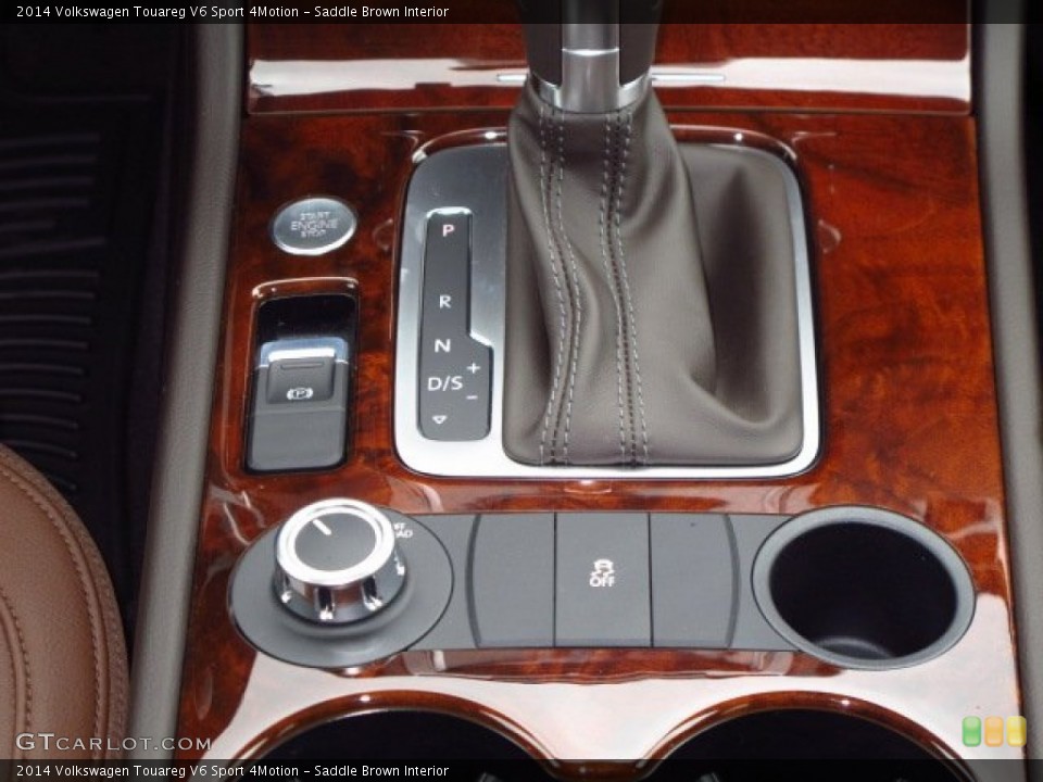 Saddle Brown Interior Controls for the 2014 Volkswagen Touareg V6 Sport 4Motion #93372440