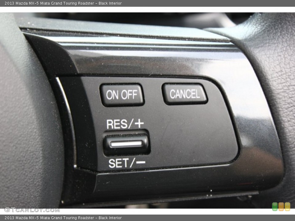 Black Interior Controls for the 2013 Mazda MX-5 Miata Grand Touring Roadster #93372887