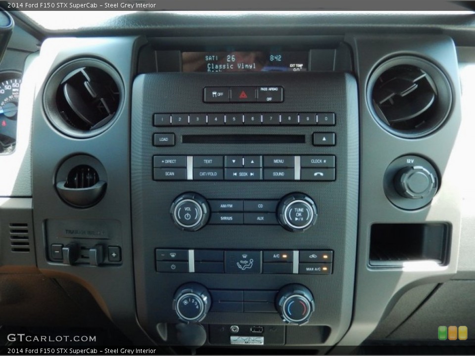 Steel Grey Interior Controls for the 2014 Ford F150 STX SuperCab #93372996