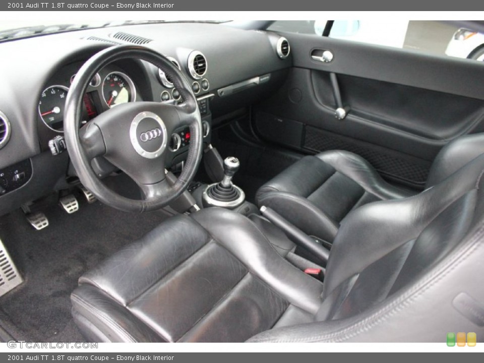 Ebony Black Interior Photo for the 2001 Audi TT 1.8T quattro Coupe #93373214