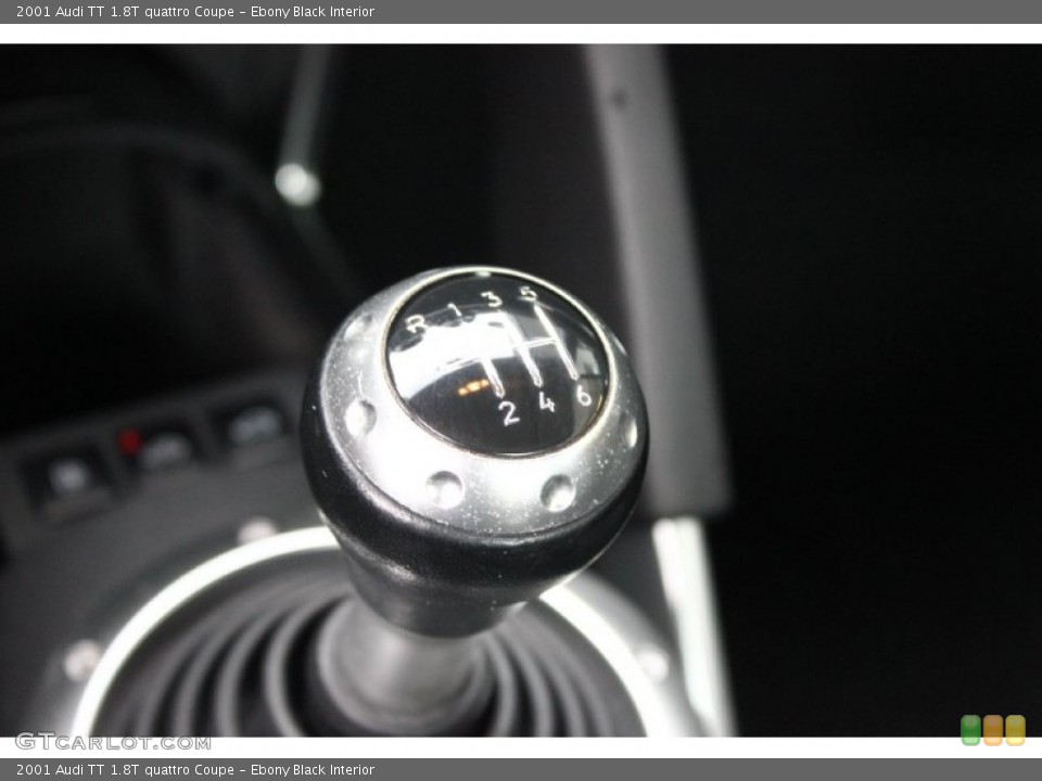 Ebony Black Interior Transmission for the 2001 Audi TT 1.8T quattro Coupe #93373304
