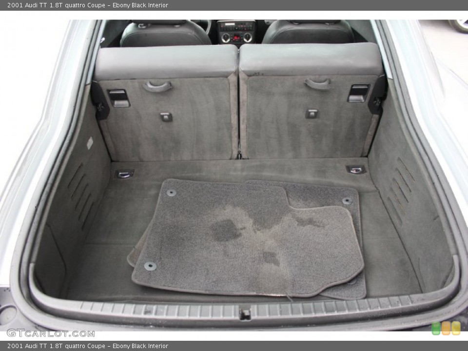 Ebony Black Interior Trunk for the 2001 Audi TT 1.8T quattro Coupe #93373346