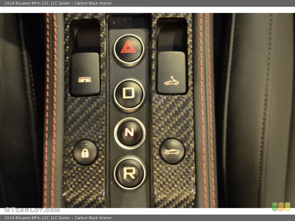 Carbon Black Interior Transmission for the 2014 McLaren MP4-12C 12C Spider #93376856