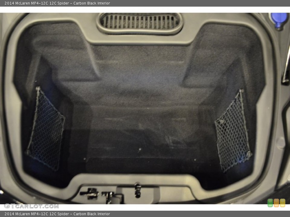 Carbon Black Interior Trunk for the 2014 McLaren MP4-12C 12C Spider #93376904