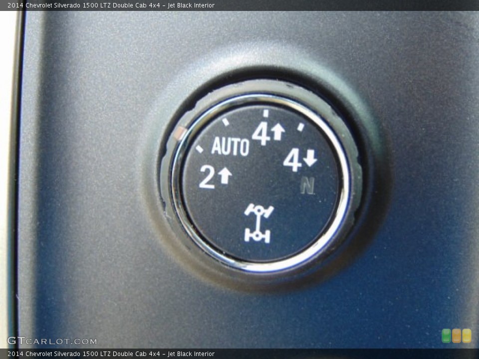 Jet Black Interior Controls for the 2014 Chevrolet Silverado 1500 LTZ Double Cab 4x4 #93379484