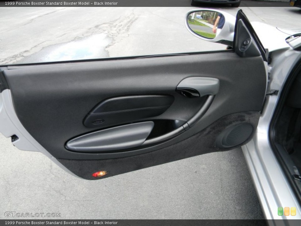 Black Interior Door Panel for the 1999 Porsche Boxster  #93400264