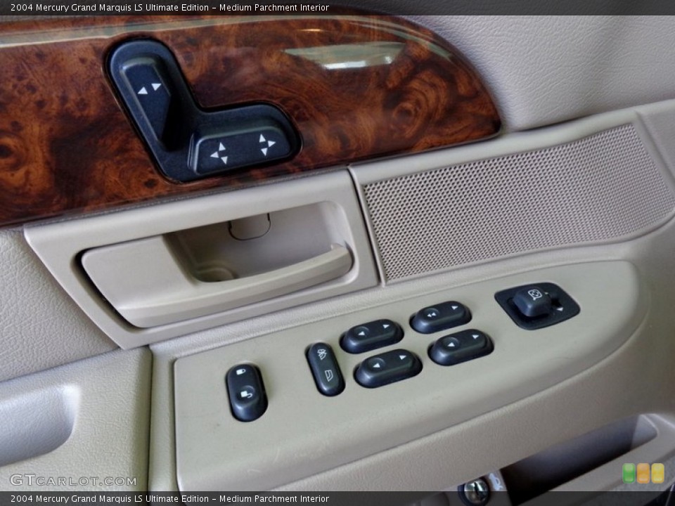 Medium Parchment Interior Controls for the 2004 Mercury Grand Marquis LS Ultimate Edition #93407752