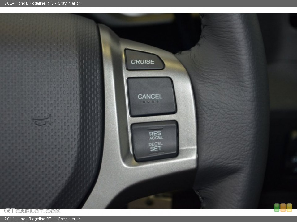 Gray Interior Controls for the 2014 Honda Ridgeline RTL #93410633