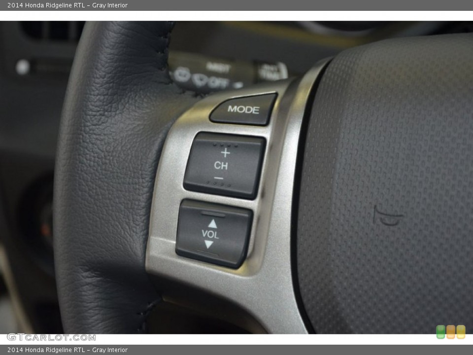 Gray Interior Controls for the 2014 Honda Ridgeline RTL #93410657