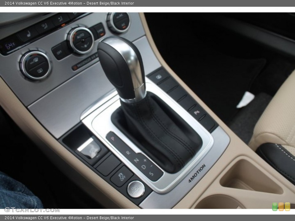 Desert Beige/Black Interior Transmission for the 2014 Volkswagen CC V6 Executive 4Motion #93414401