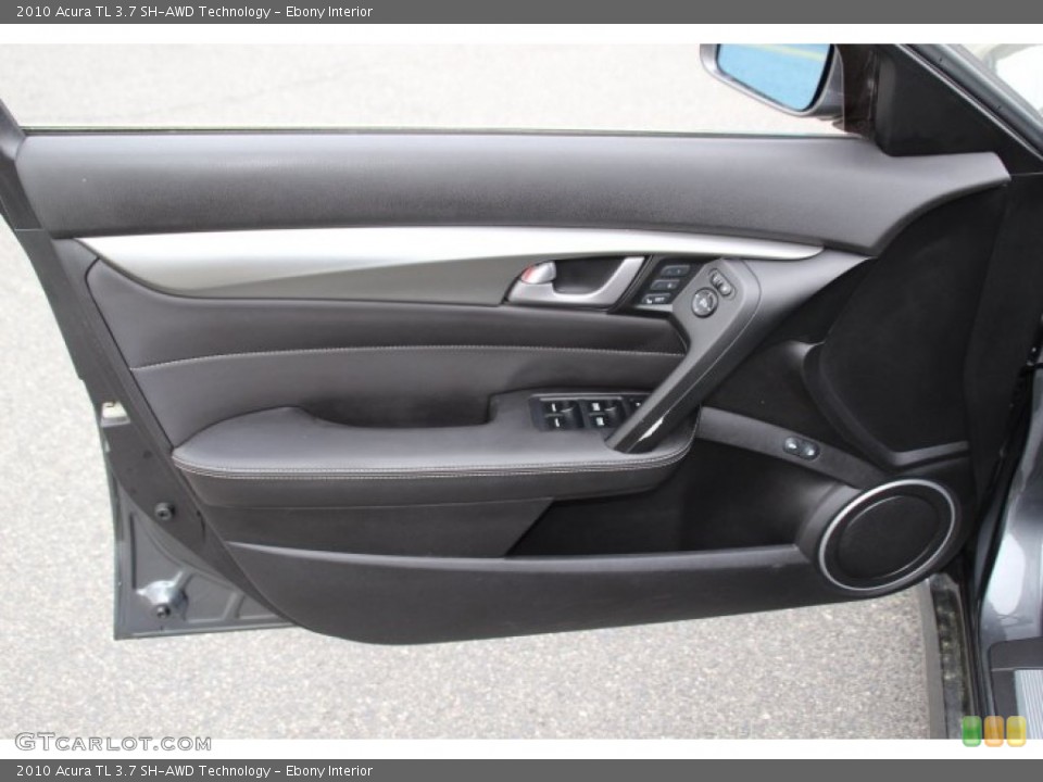 Ebony Interior Door Panel for the 2010 Acura TL 3.7 SH-AWD Technology #93415193