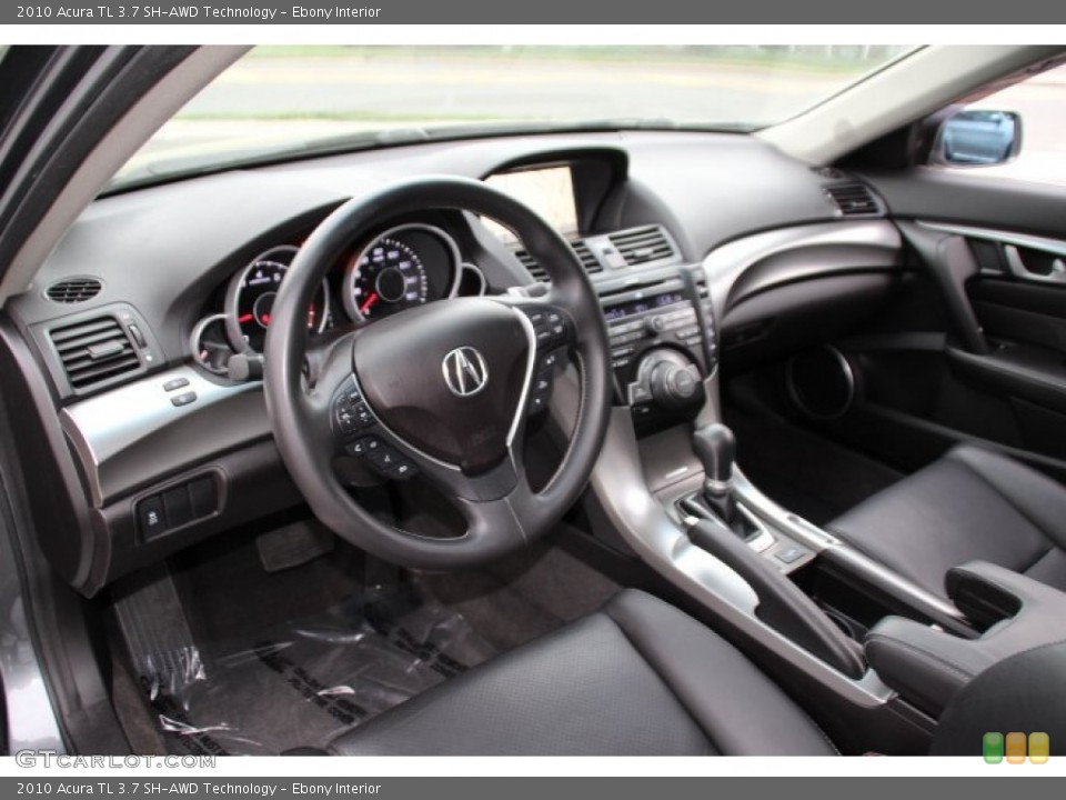 Ebony Interior Photo for the 2010 Acura TL 3.7 SH-AWD Technology #93415214