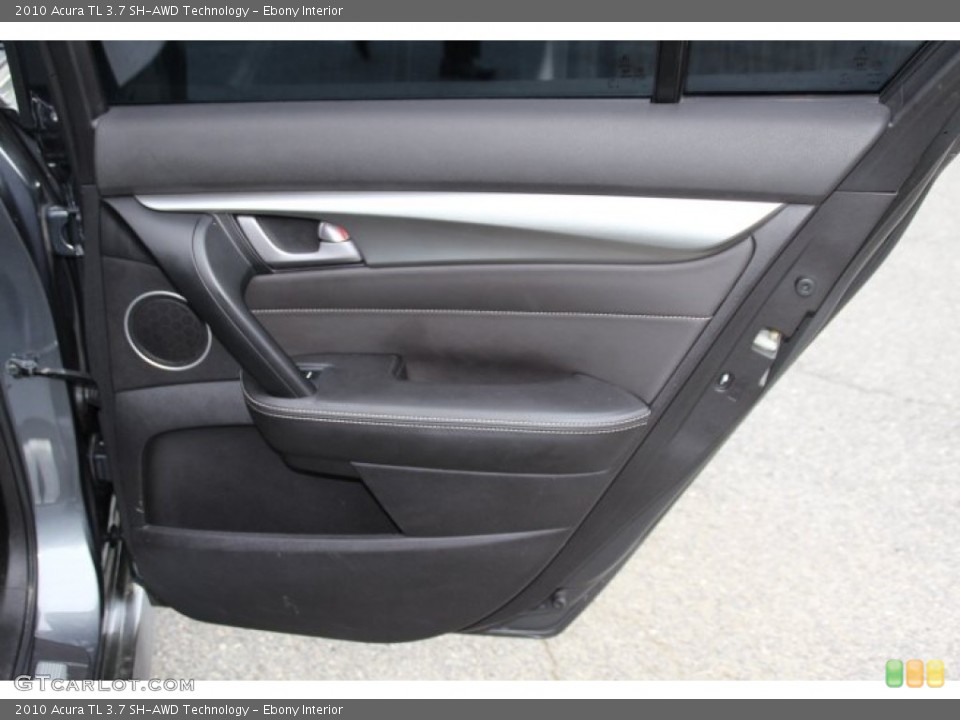 Ebony Interior Door Panel for the 2010 Acura TL 3.7 SH-AWD Technology #93415496