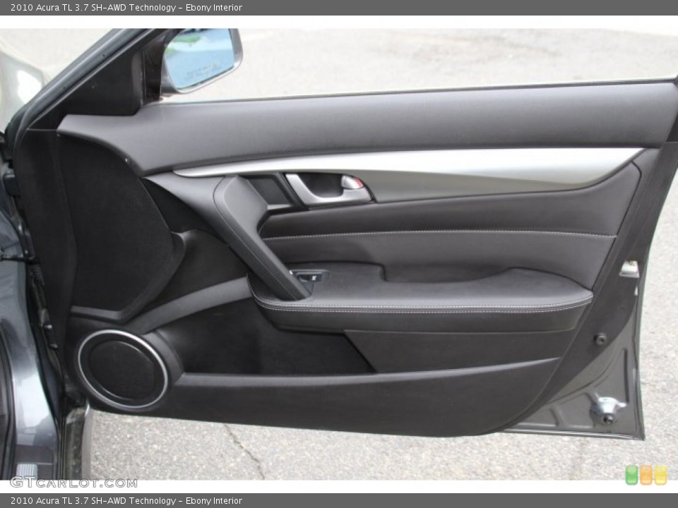 Ebony Interior Door Panel for the 2010 Acura TL 3.7 SH-AWD Technology #93415550
