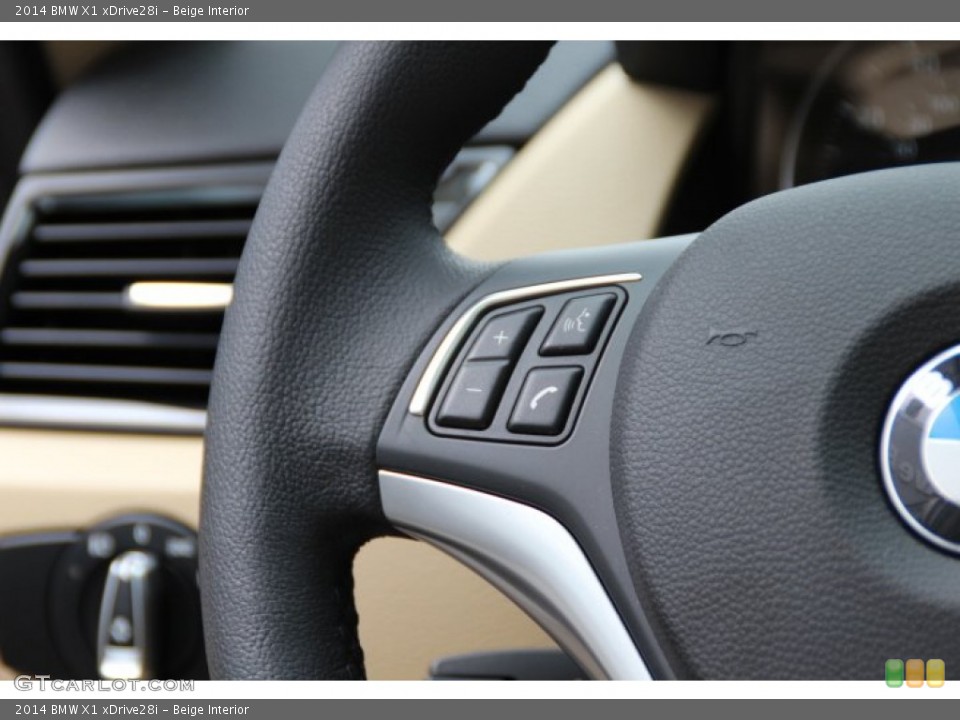 Beige Interior Controls for the 2014 BMW X1 xDrive28i #93417638
