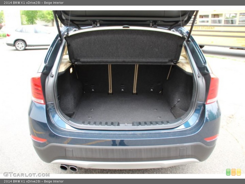 Beige Interior Trunk for the 2014 BMW X1 xDrive28i #93417727